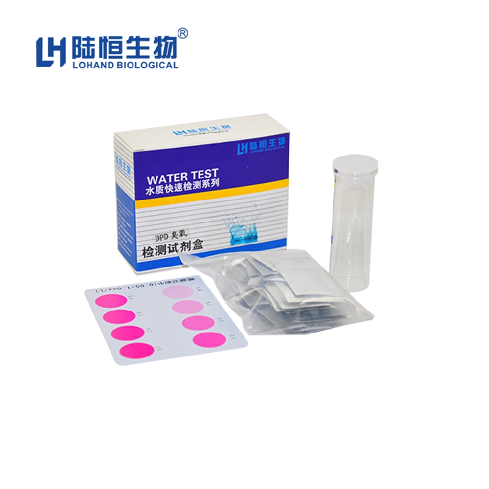 Reagent test rapid ozone kit strip Ozone water ozone test kit detection quality water detection in