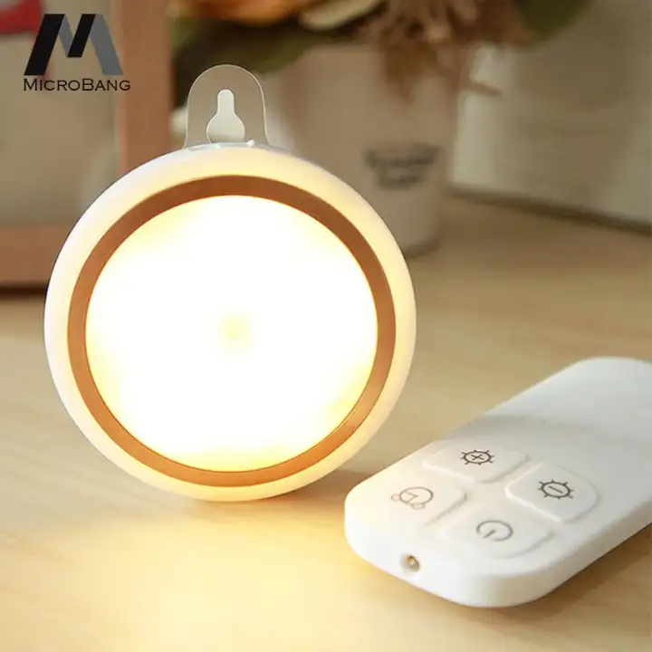 Microbang Wireless Led Night Light With Remote Control 5 Smart Remote Control 5 Led Smart