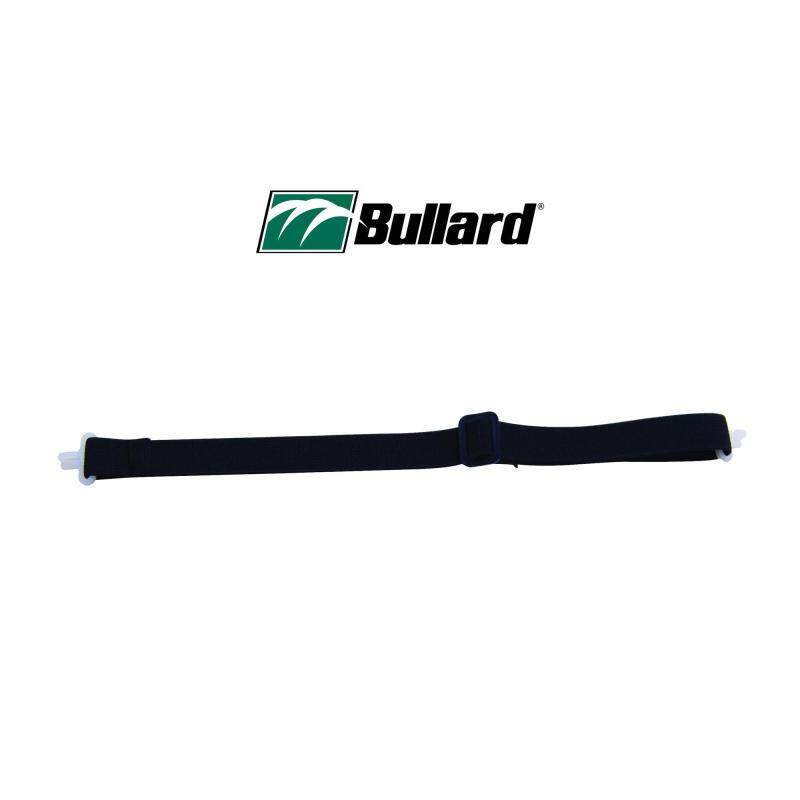 Bullard Elastic Chinstrap for Safety Helmets, Black 2-Point Latex-Free