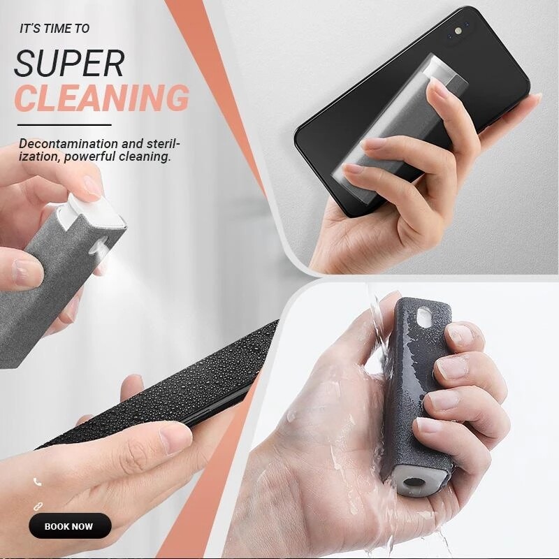1Pcs Clean The Shell Mobile Phone Computer Screen Cleaner With Clothes ...