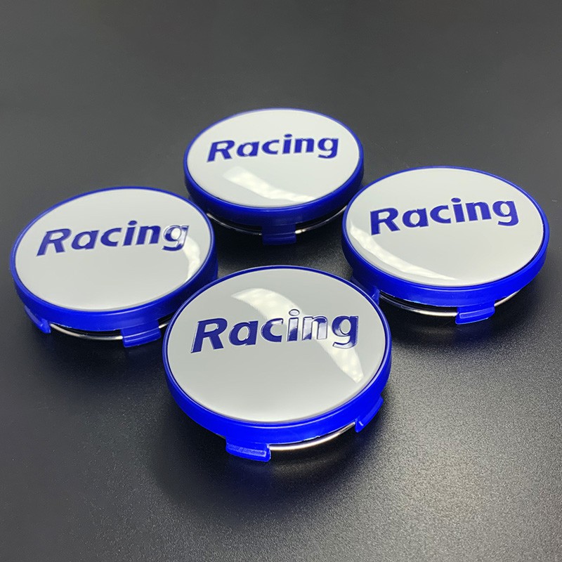 ZEWAN NEW (4PCS) 60mm Car Sport Rim Hub Cap Racing Wheel Cap For Enkei ...