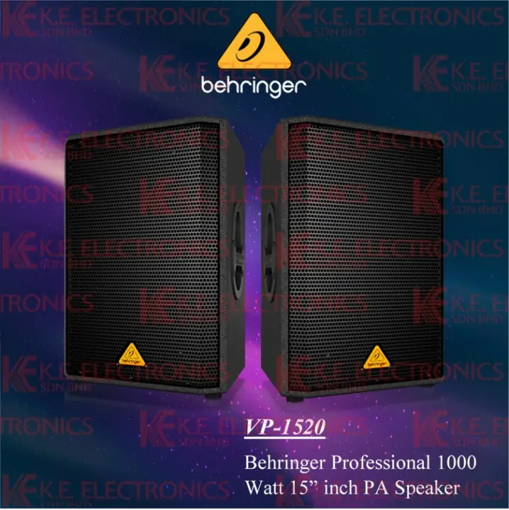 behringer speakers 1000 watts