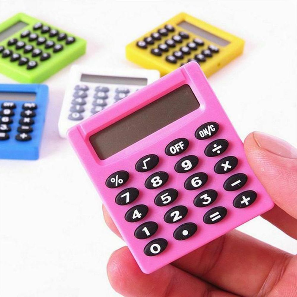 máy tính học sinh cấp MMLUCK Đồ Dùng Văn Phòng Điện Tử Văn Phòng Sáng Tạo Dễ Thương Máy Tính Hình Vuông Nhỏ Máy Tính Chữ Số Máy Tính Mini Máy Tính Bỏ Túi