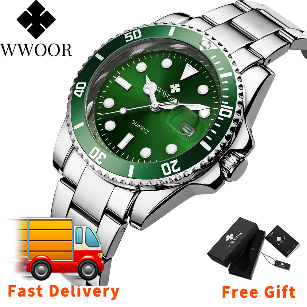 Đồng wristwatch wwoor fashion for men, đồng waterproof sports watches commonly used stainless steel