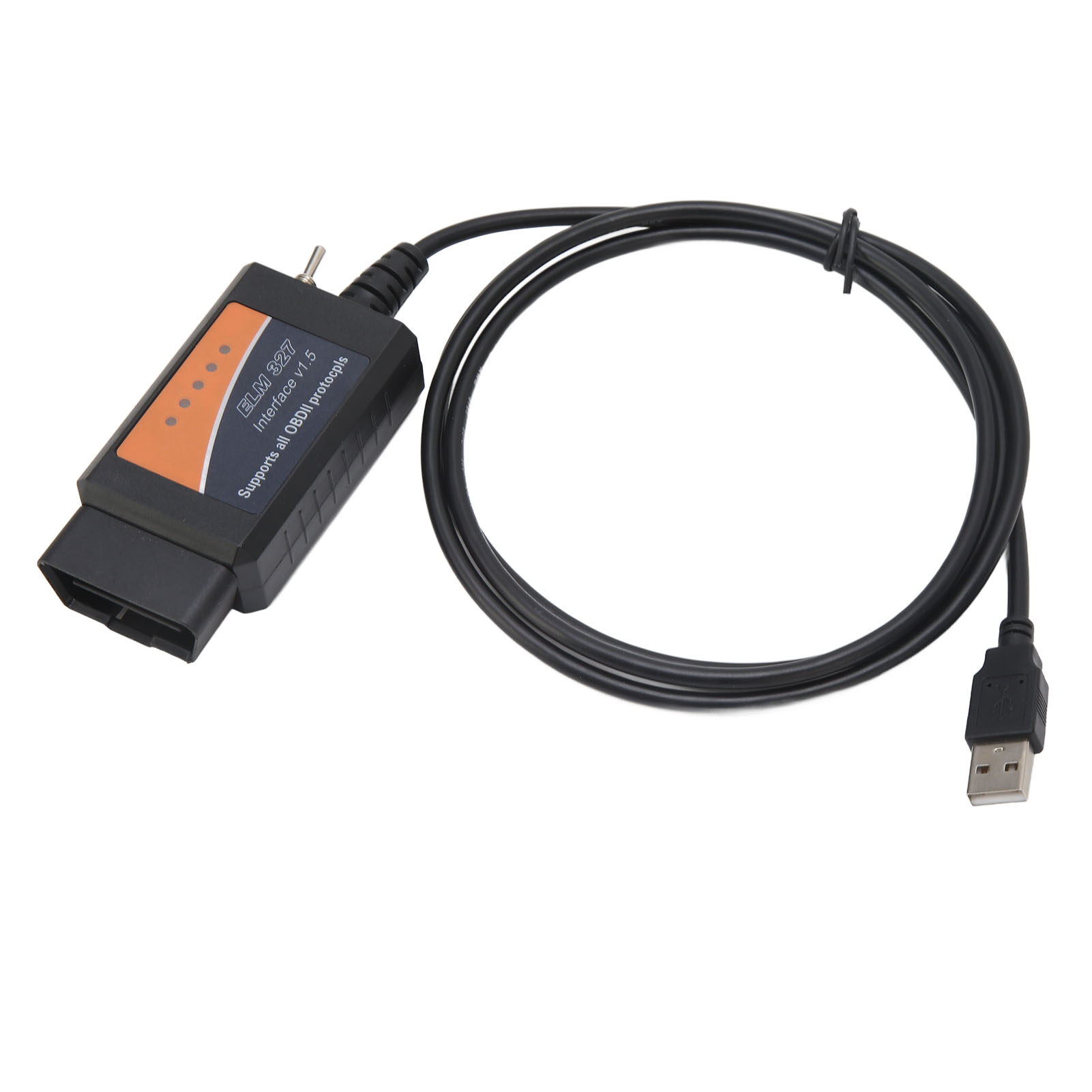 OBD2 USB Adapter for ELM327 Code Reader Scanner Diagnostic Cable for FORScan FoCCCus