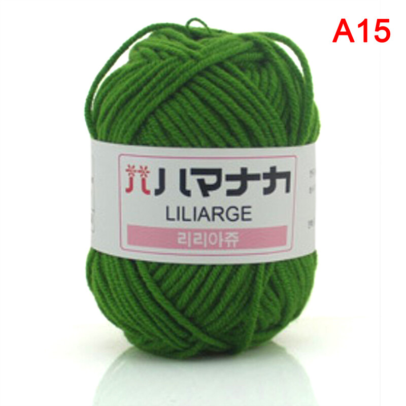 Milk Sweet Soft Cotton Baby Knitting Wool Yarn Thick Yarn Fiber Velvet Yarn