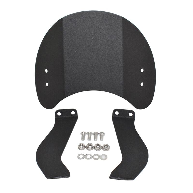 Black Motorcycle CNC Aluminium Front Windscreen Windshield Screen Shield Wind Deflector Portective Cover For HONDA Rebel CMX 300 500 CMX300 CMX500 2017 2018 2019 2020 2021 2022 2023