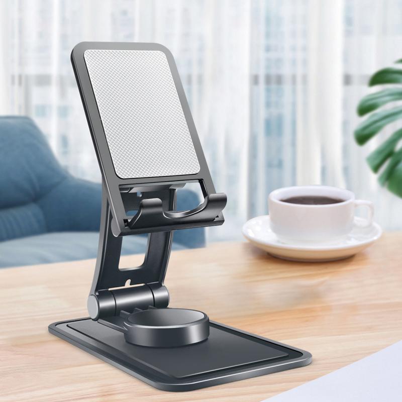 VAORLO Giá Đỡ Xoay 360 ° Giá Đỡ Đa Năng Ổ Lưu Trữ Di Động Có Thể Điều Chỉnh Góc Độ Máy Tính Bảng Máy Tính Kê Điện Thoại Có Thể Gập Lại Mở Rộng Máy Tính Để Bàn Đa Chức Năng