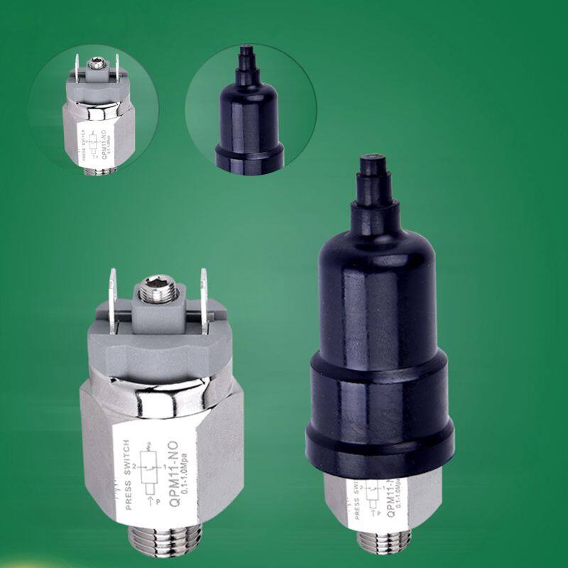 Công Tắc Áp Suất 1/4 Có Thể Điều Chỉnh QPM11-NO Inch Đầu Phun Ren Ngoài Dây Công Tắc Thủy Lực Màng Loa Có Thể Điều Chỉnh Áp Suất Siêu Nhỏ