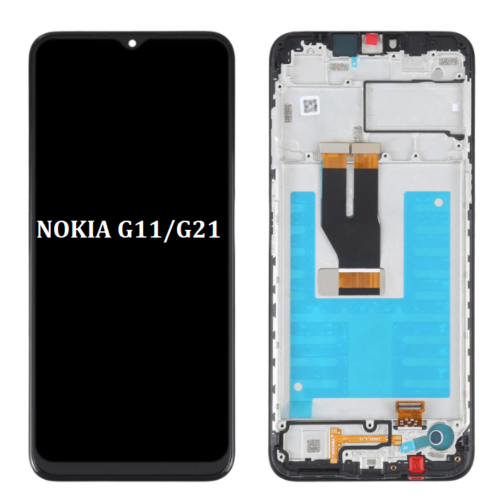 LCD gốc với khung cho Nokia G10 G20 G11 G21 cộng với G50 G60 Màn hình LCD với màn hình cảm ứng số hóa