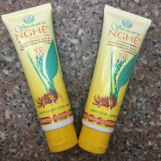 Sữa rửa mặt hạt nghệ Thorakao 100g