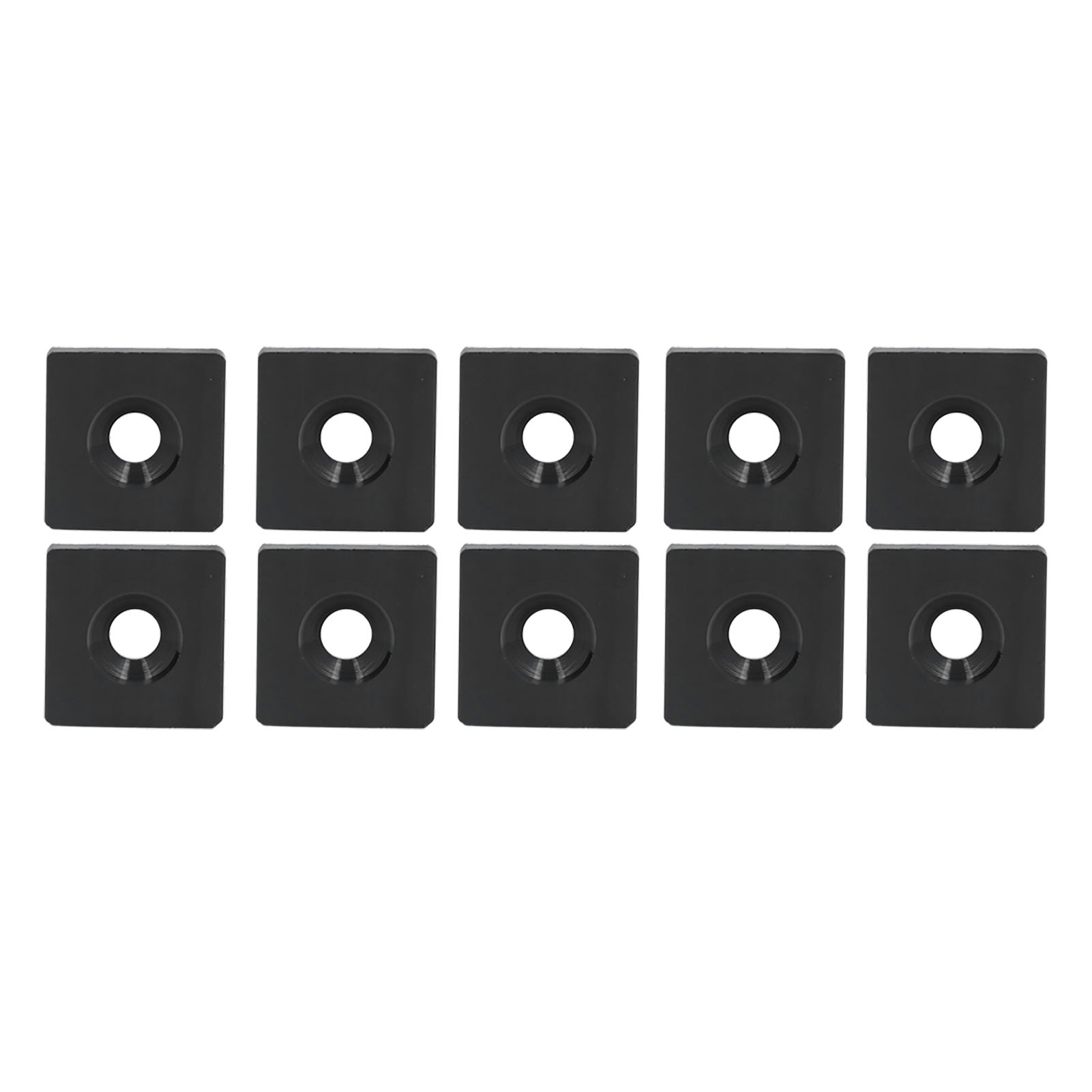 Ends Cover, Single Hole Profiles End Caps 10Pcs for 3D Printer