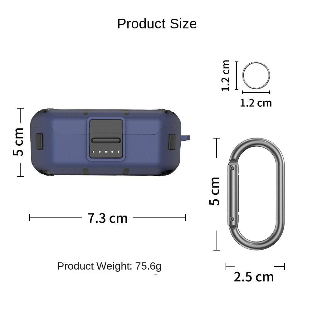 Silicone Protective Cases for Bose QuietComfort Earbuds Wireless Earbuds Case Anti-scratch Shockproof Sleeve Earphone Accessories