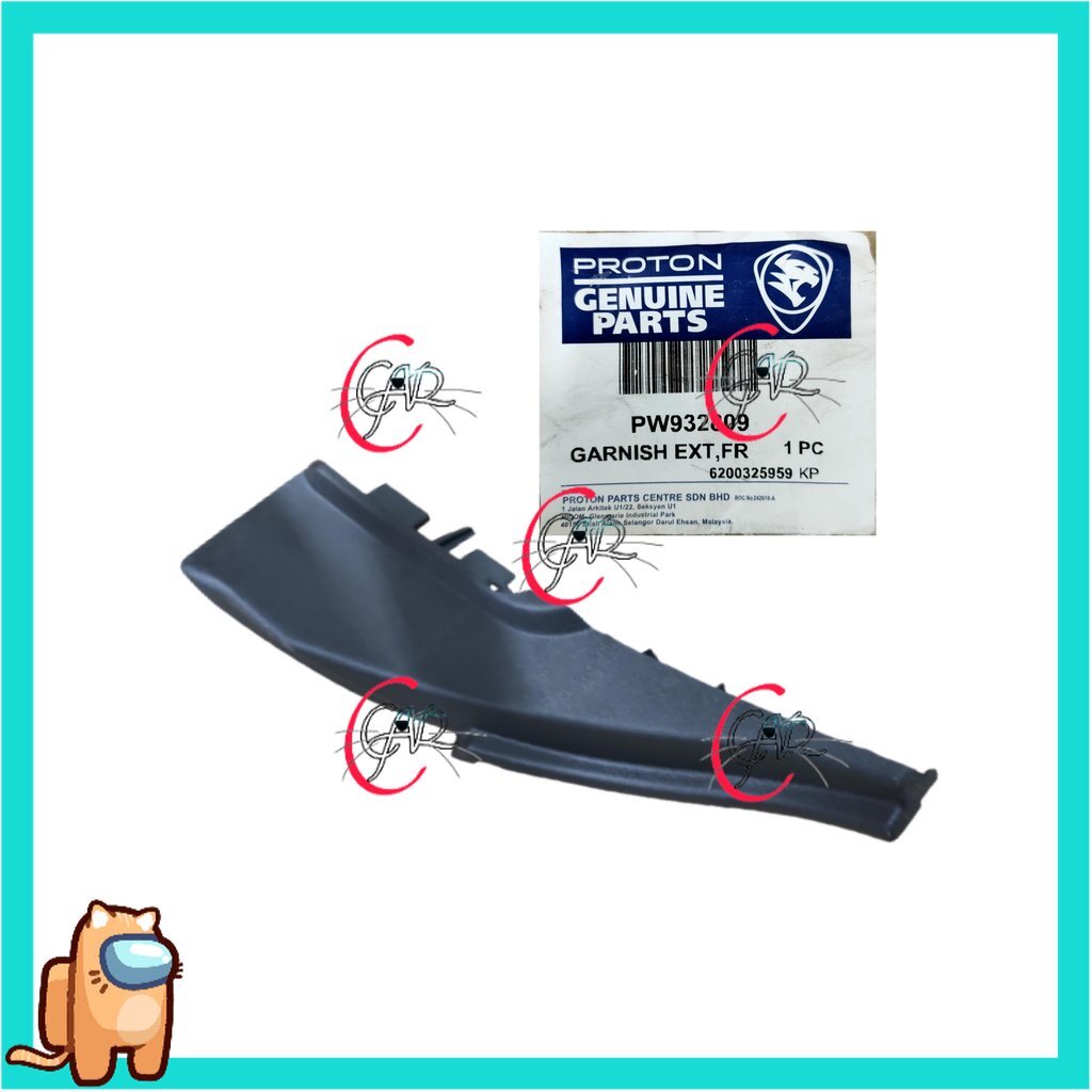 SIDE WIPER GRILLE COVER (ORIGINAL) PROTON PERSONA 2017 NEW VVT> IRIZ |  Lazada