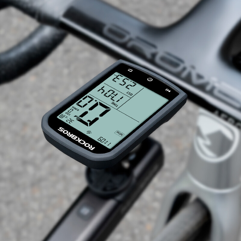 ROCKBROS/CYCPLUS M1 GPS Bicycle Computer Bluetooth5.0 ANT+ Wireless Waterproof Cycling 2.9inch Odometer Speedometer for MTB/Road/Folding Bike