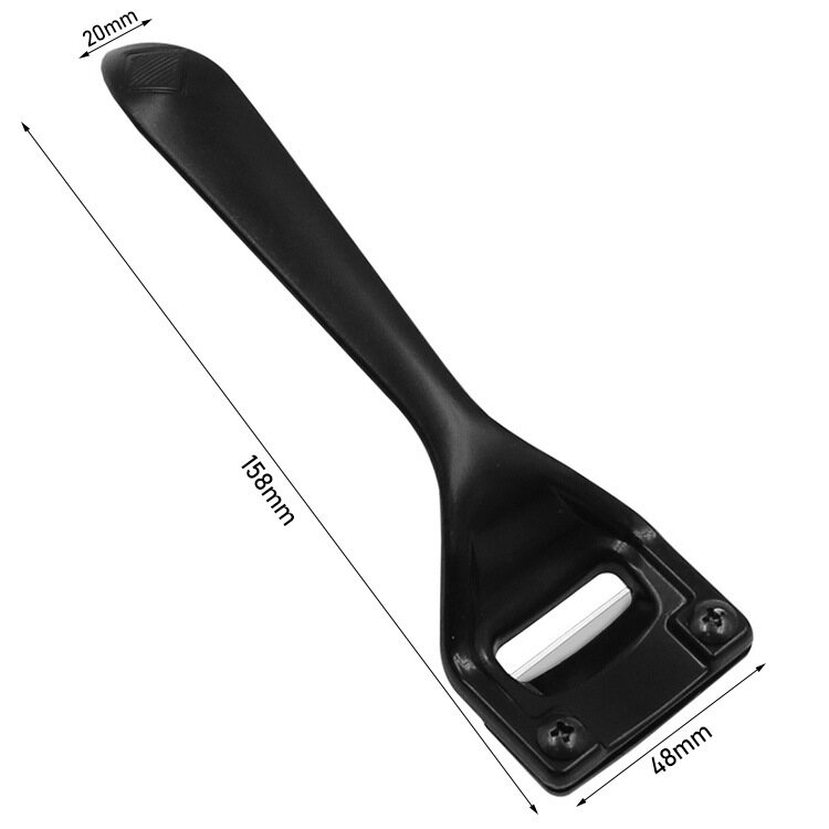 Handmade leather carving leather tool thinner black American leather thinner peeling tool thin leather