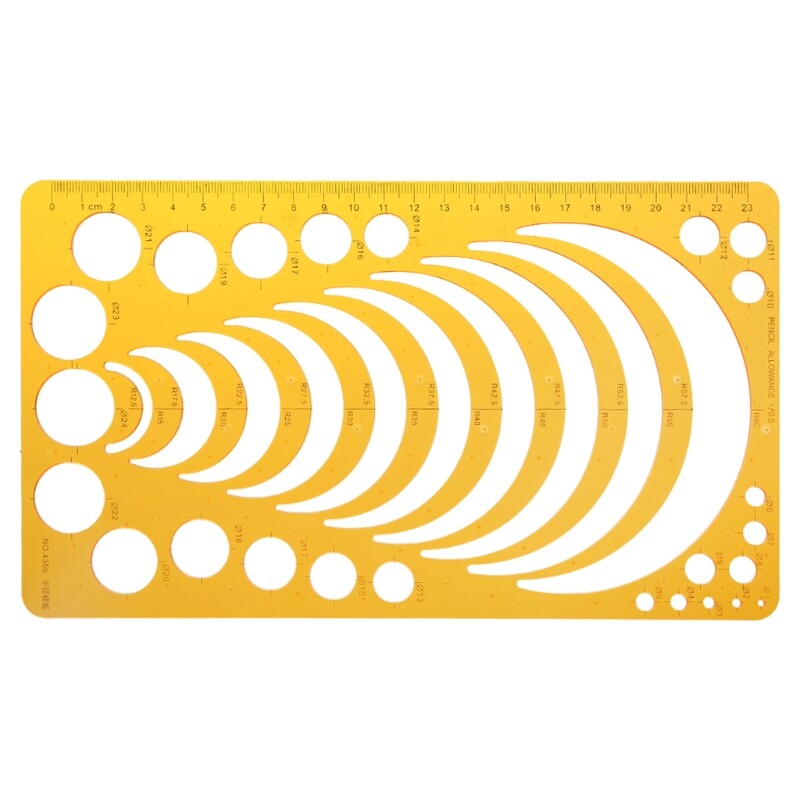Hot Professional Universal Furniture Construction Architect Template Ruler 1:100