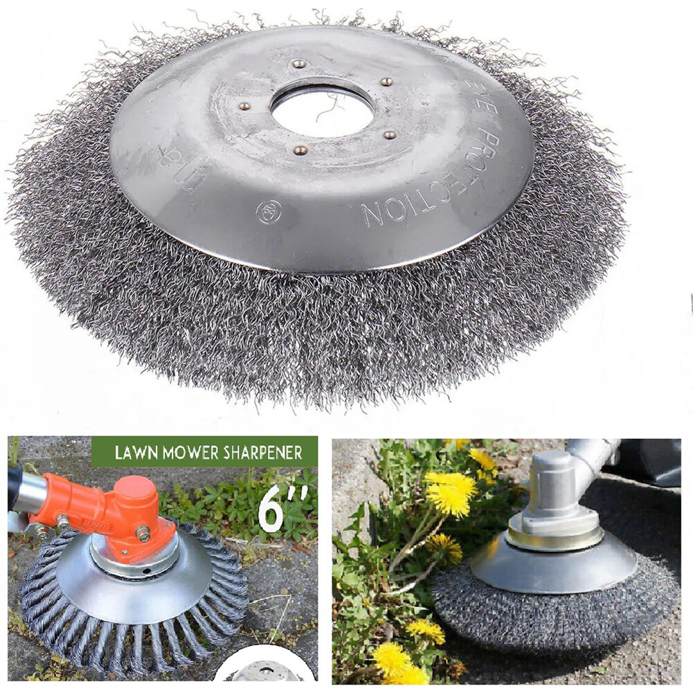 [Special offer]Steel Wire Grass Trimmer Weeding Head Rusting Brush Cutter for Lawnmower
