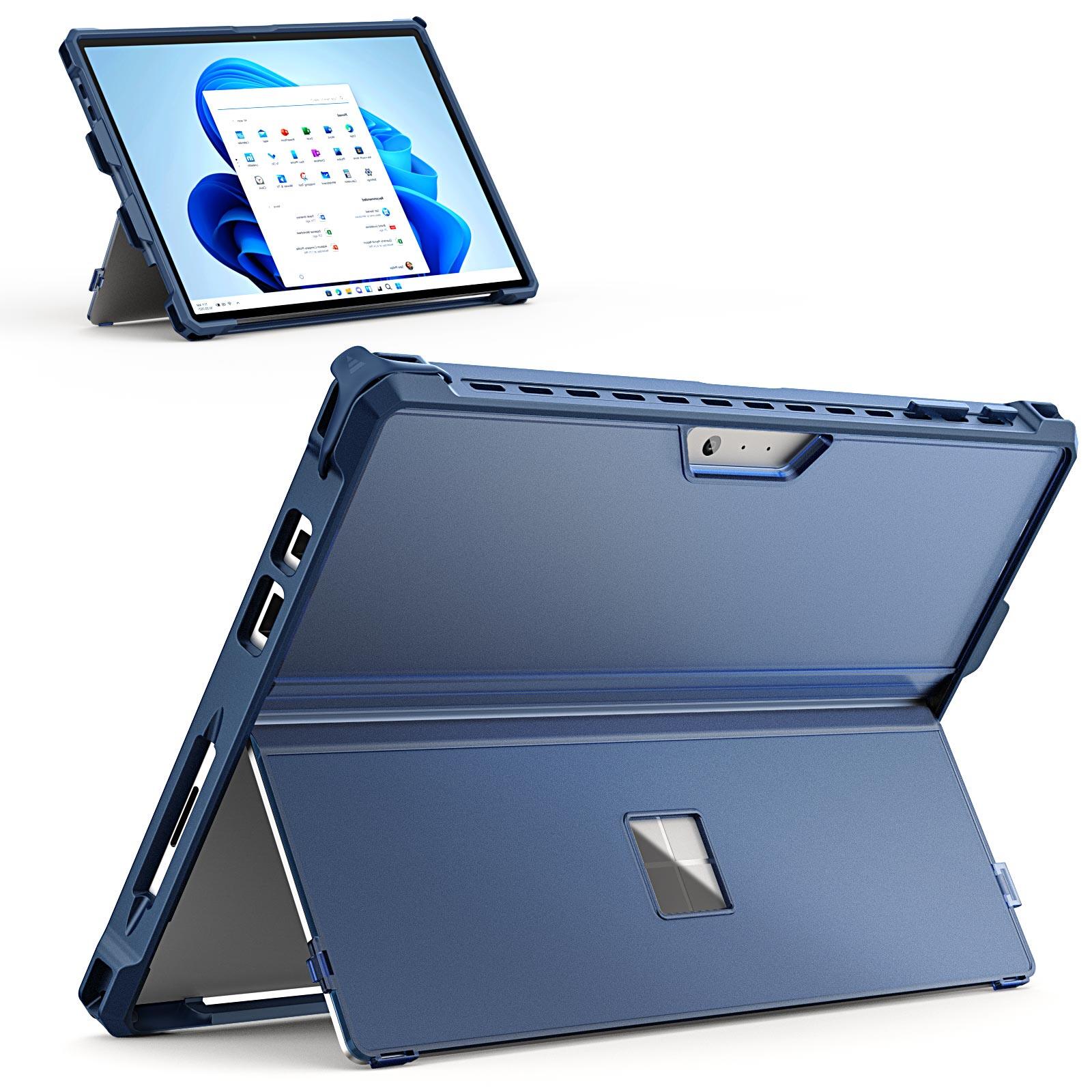 Dadanism For Microsoft Surface Pro 7 Case Surface Pro 7+ / Pro 6 / Pro 5 2017 / Pro 4 12.3 Inch Tablet Case Accessories Slim Light Stand Case Built-in Surface Pen Holder