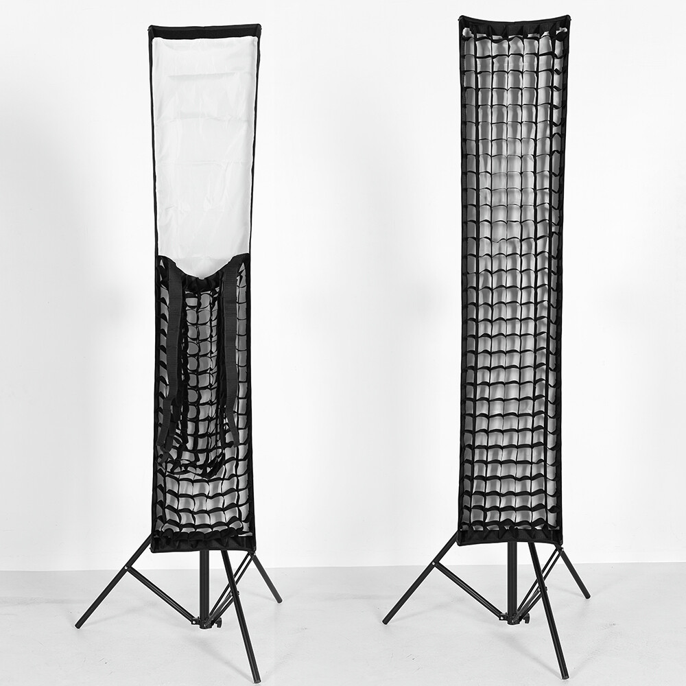 Ambitful 22x90cm 30x120cm 35x160cm softbox honeycom lưới
