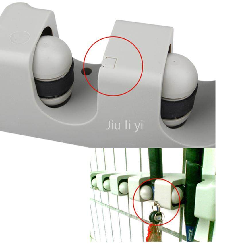 JLY 5 Vị Trí Gầm Bếp Chứa Đồ Lau Cỏ Chổi Giá Đỡ Dụng Cụ Nhựa Wallmounted