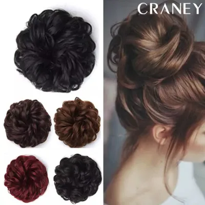 Craney Women Wig Hair Ring Ball Head Wig Ring Natural Convenient Wig Hair Extension Pads