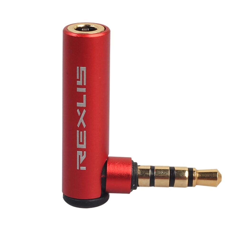 90 Degree Universal 3.5mm OMTP to CTIA Earphone Converter Adapter Connector
