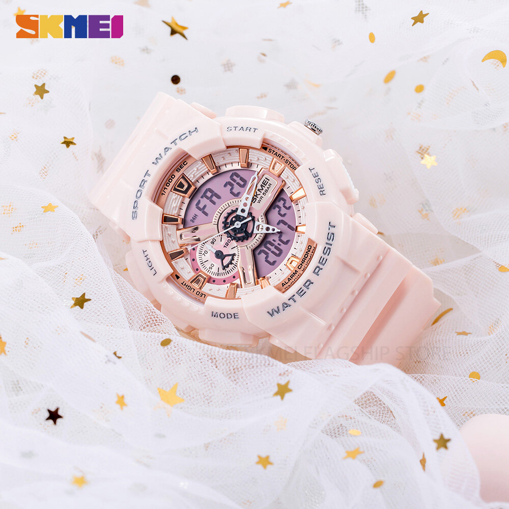 SKMEI Women Sport Digital Watch Waterproof Watch For Women Woman 16