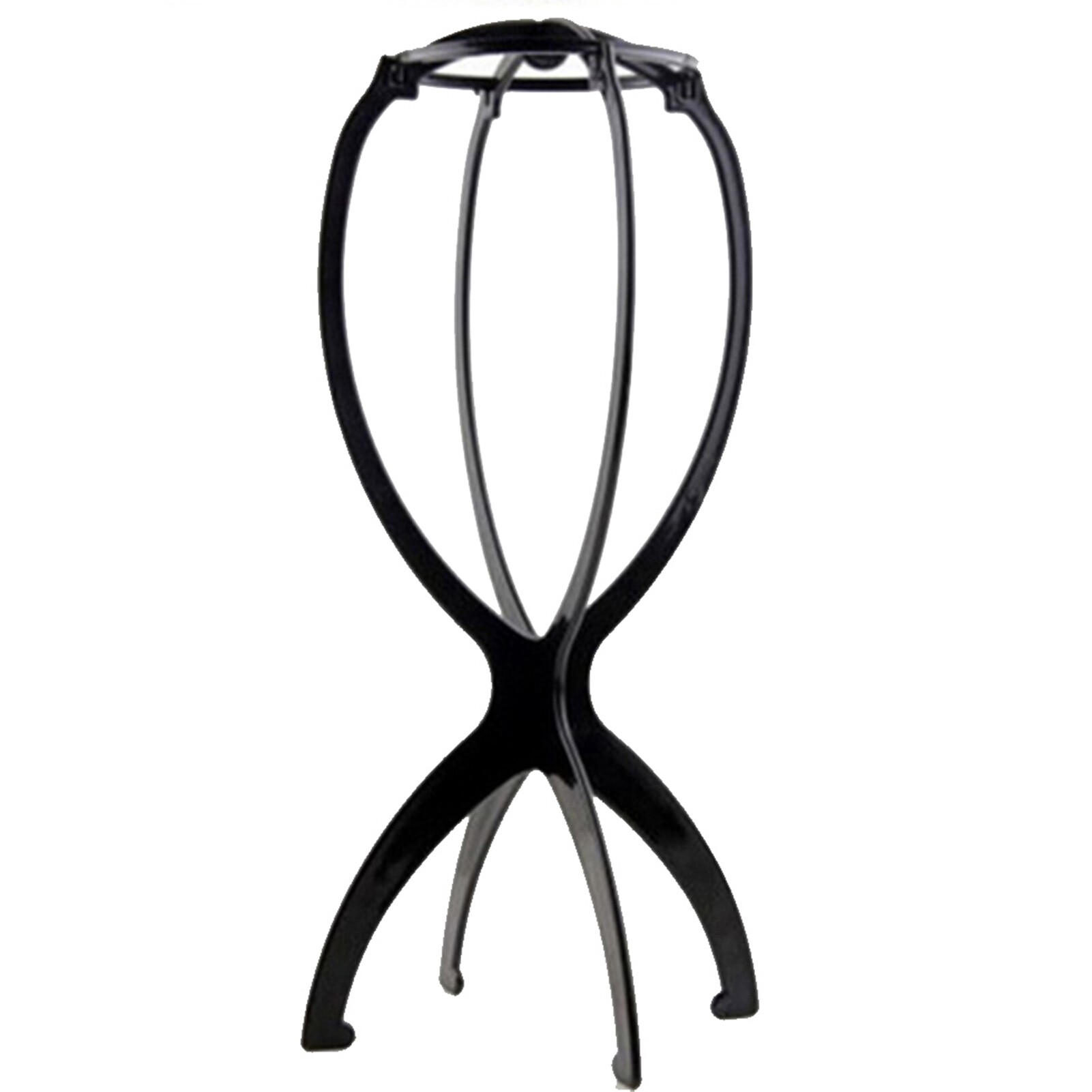 【In Stock】Wig Display Stand Portable Folding Solid Color Hat Hairpiece Holder