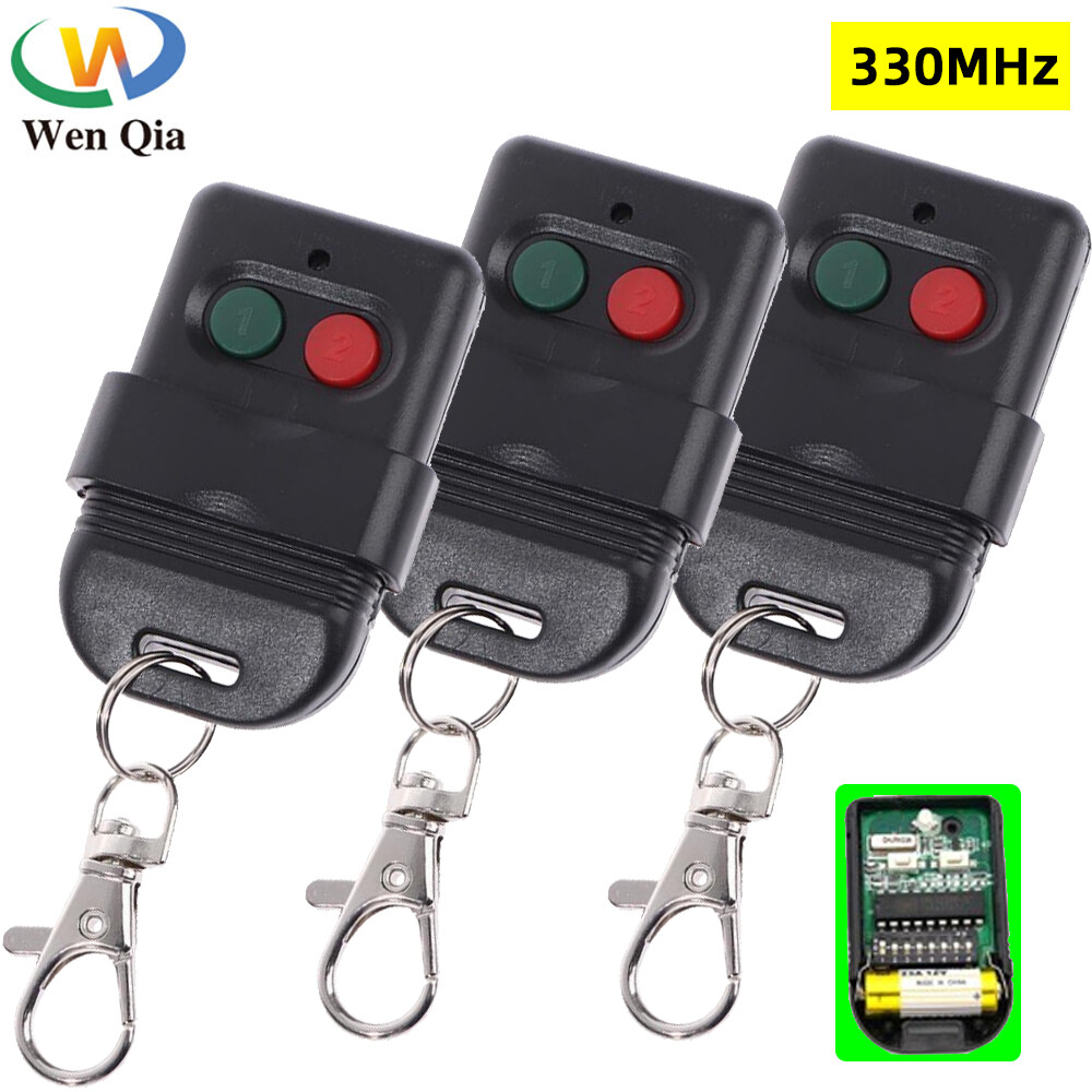 WenQia 330MHz Auto Gate Remote Controller SMC 5326 8 Dip Switch