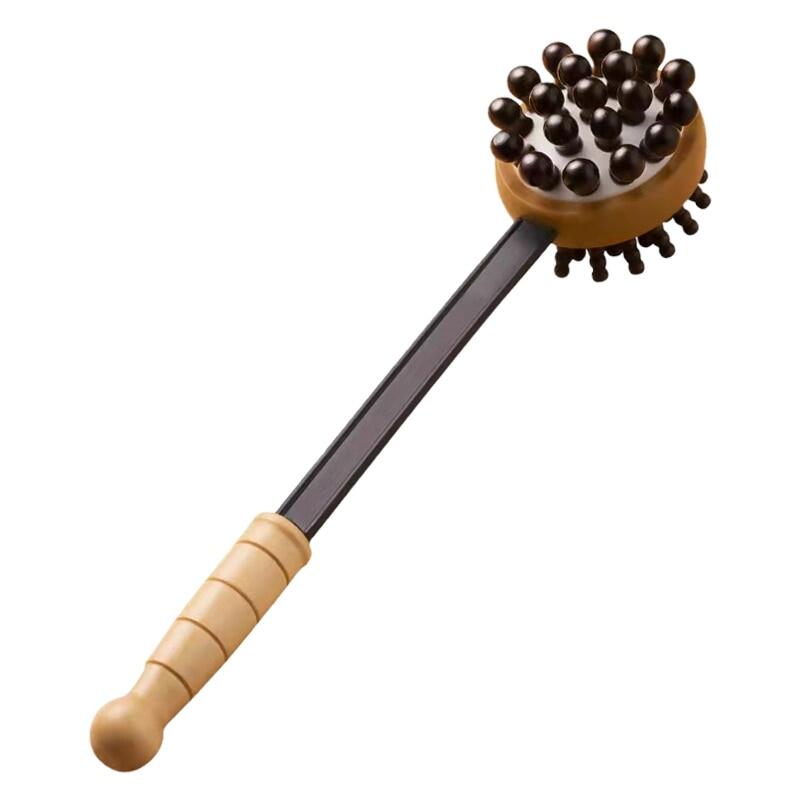 GURU Back Knock Massage Tool Hammer Stress Fatigue Relief Handle Wood Scratcher Relaxing Massager Stick Body Health Care Tools