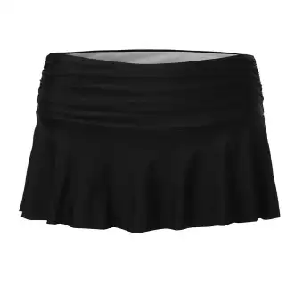 womens high waisted swim skirt