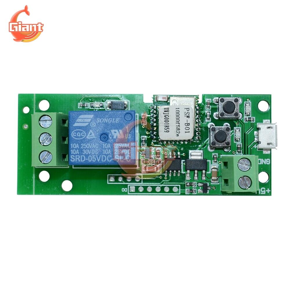 Ewelink Smart Wifi Relay Module DC 5V 12V 24V Switch Relay Timer Wireless Remote Control Inching/Self-Locking For Google Home