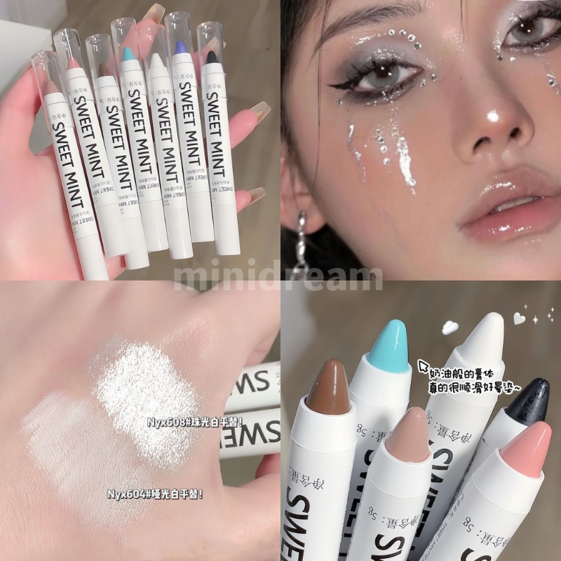 Phấn Mắt Nhũ Thanh Bút Vẽ Mắt Trang Điểm Mắt Highlighter