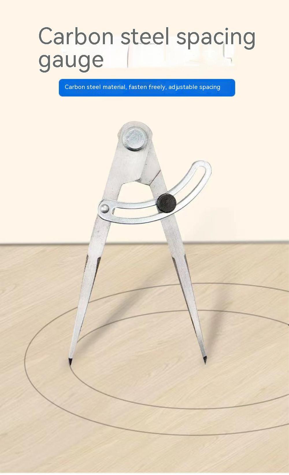 Holiday discounts Woodworking Compass Drawing Carpenter Compass 100MM-200MM Circular Marking Tool Design Layout Tool For Geometry Drawing Drafting