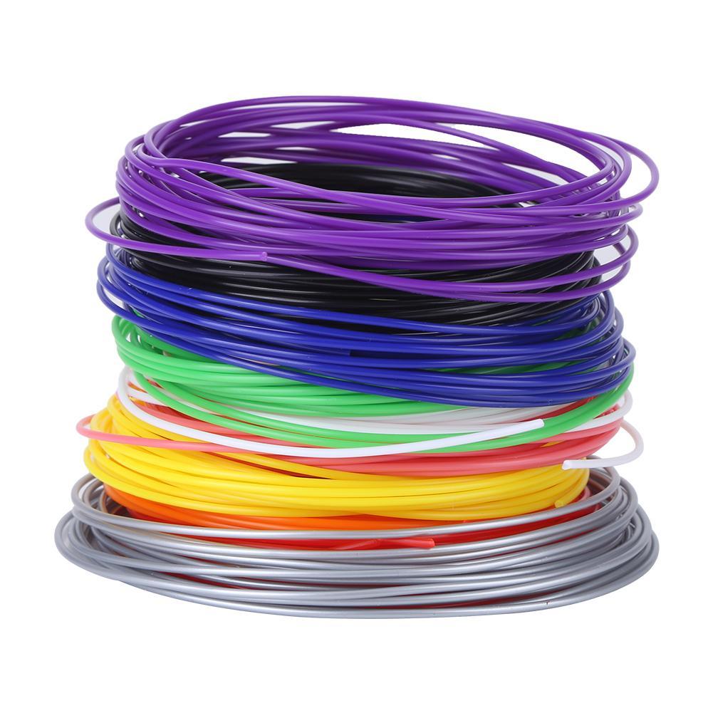 Zonejoy 10 Màu Sắc 1.75 Mm Sợi PCL Filament Nạp Cho 3D Máy In Bút In Nhiệt Độ Thấp