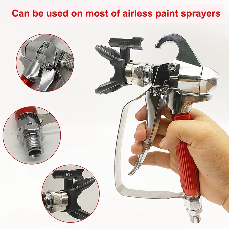 Tungsten Steel Airless Paint Spray Tip Nozzle – Size 217, For Most Airless Sprayers, Multiple Spray Patterns