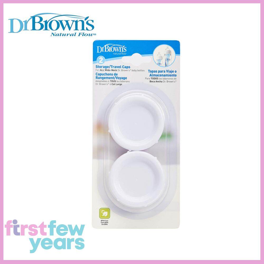 Dr Brown/'s Travel Caps for Baby Bottles