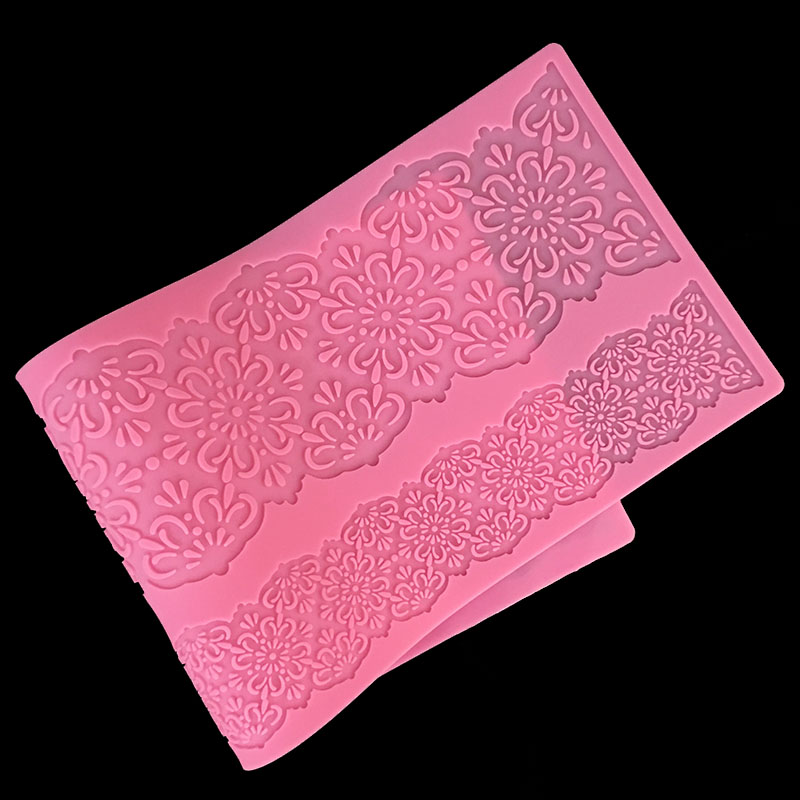 minsunbak sell like hot cakes Pattern lace silicone Mat Wedding Fondant ...