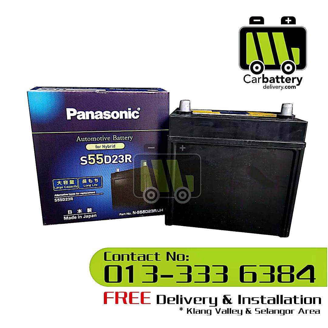 Panasonic S55D23R VRLA - Original Battery Toyota Camry Hybrid | Lazada