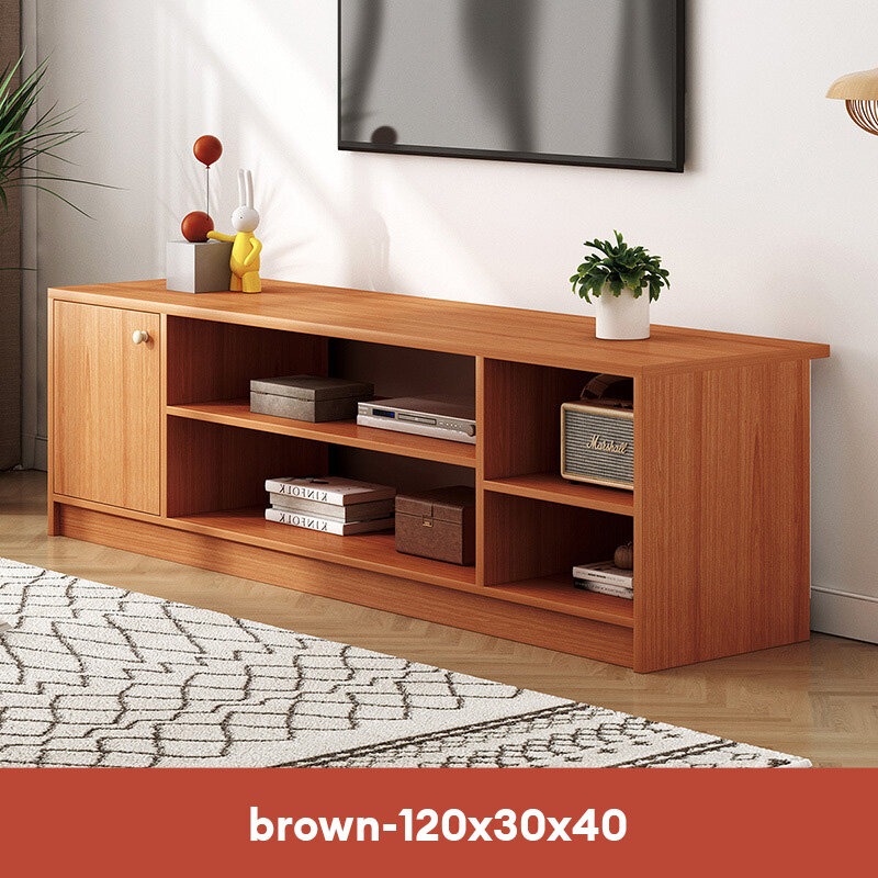 XINLANYASHE 120/140cm wooden tv cabinet tv cabinet TV cabinet that supports 55/32 inch TVs, minimalist European-style TV cabinets TV cabinet, coffee table set, home living room small apartment Imitation solid wood TV cabinet