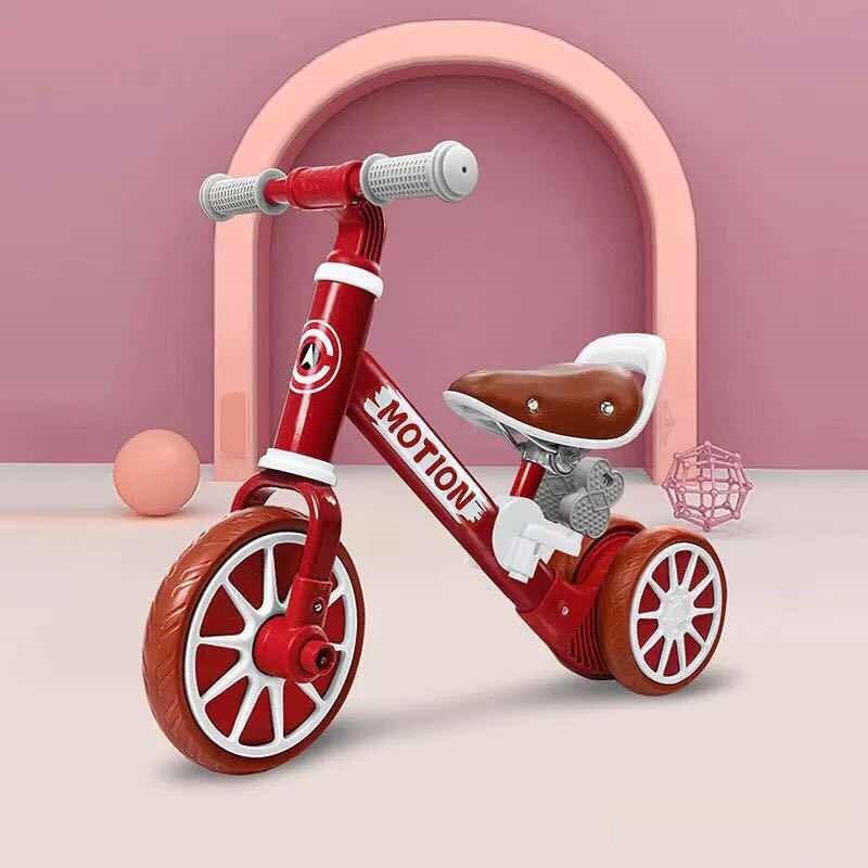 Motion Minibike 2 In 1 Balance Bike / Push Bike for 2 - 4 years old (Red) |  Lazada