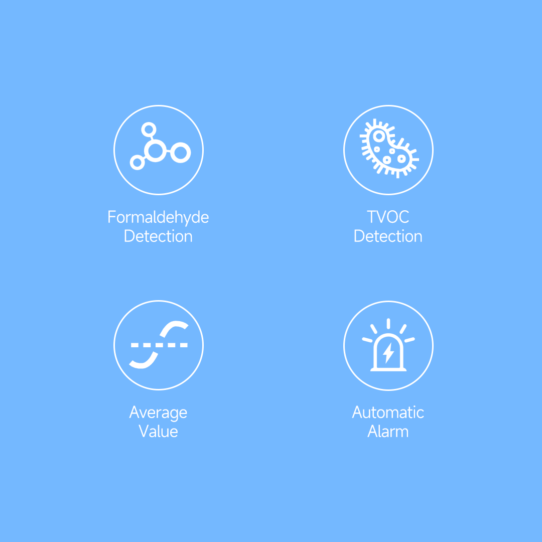 Air quality detector formaldehyde detector