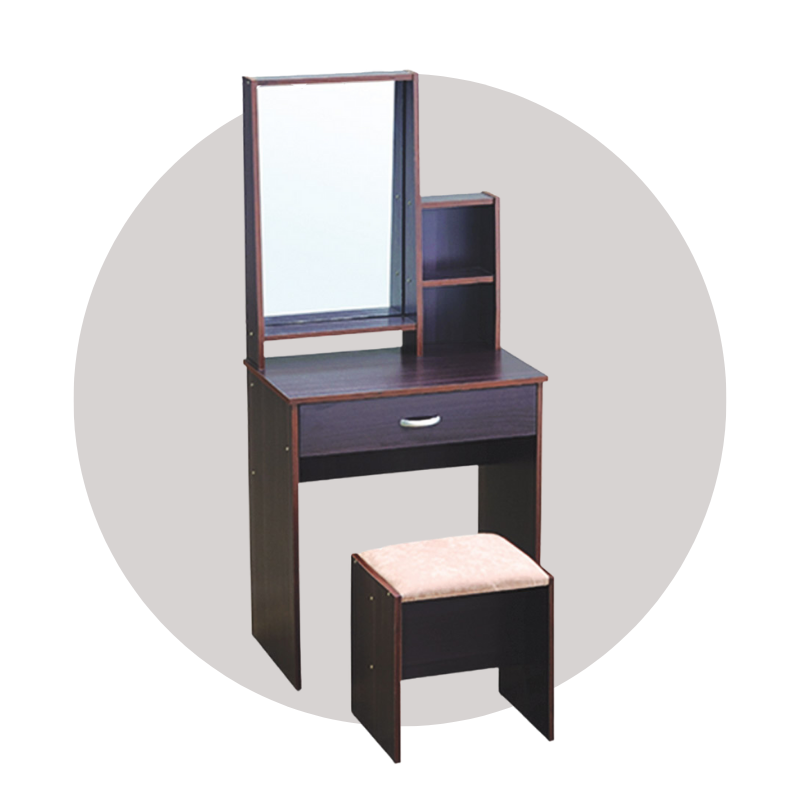 Alora Furniture KEARNY Dressing Table Free Stool / Meja Solek