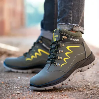 steel toe cap work shoes