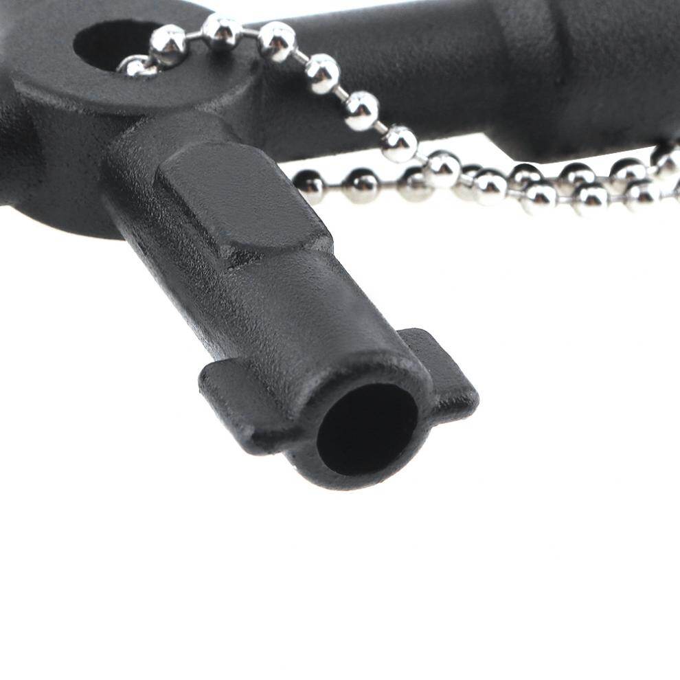 ChgImposs Multi-function 4 In 1 Key Wrench Cross Triangle Plumber for Cabinet Train Elevator