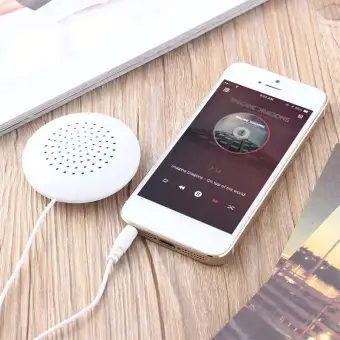 Mini Portable 3 5mm Pillow Sleeping Speaker Music Player Soft