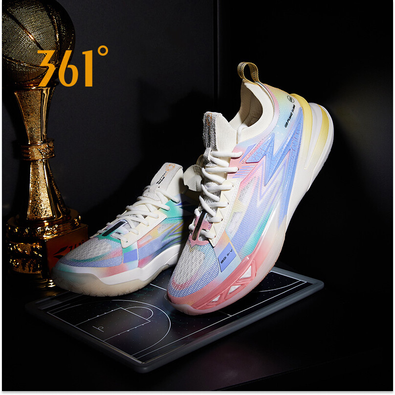 361 Degrees BIG3 5.0 PRO Mens Professional Basketball Shoes