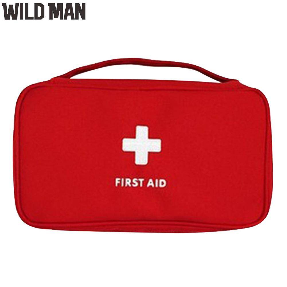 First Aid Kit Emergency Portable Travel Outdoor Camp Survival Medical Bag