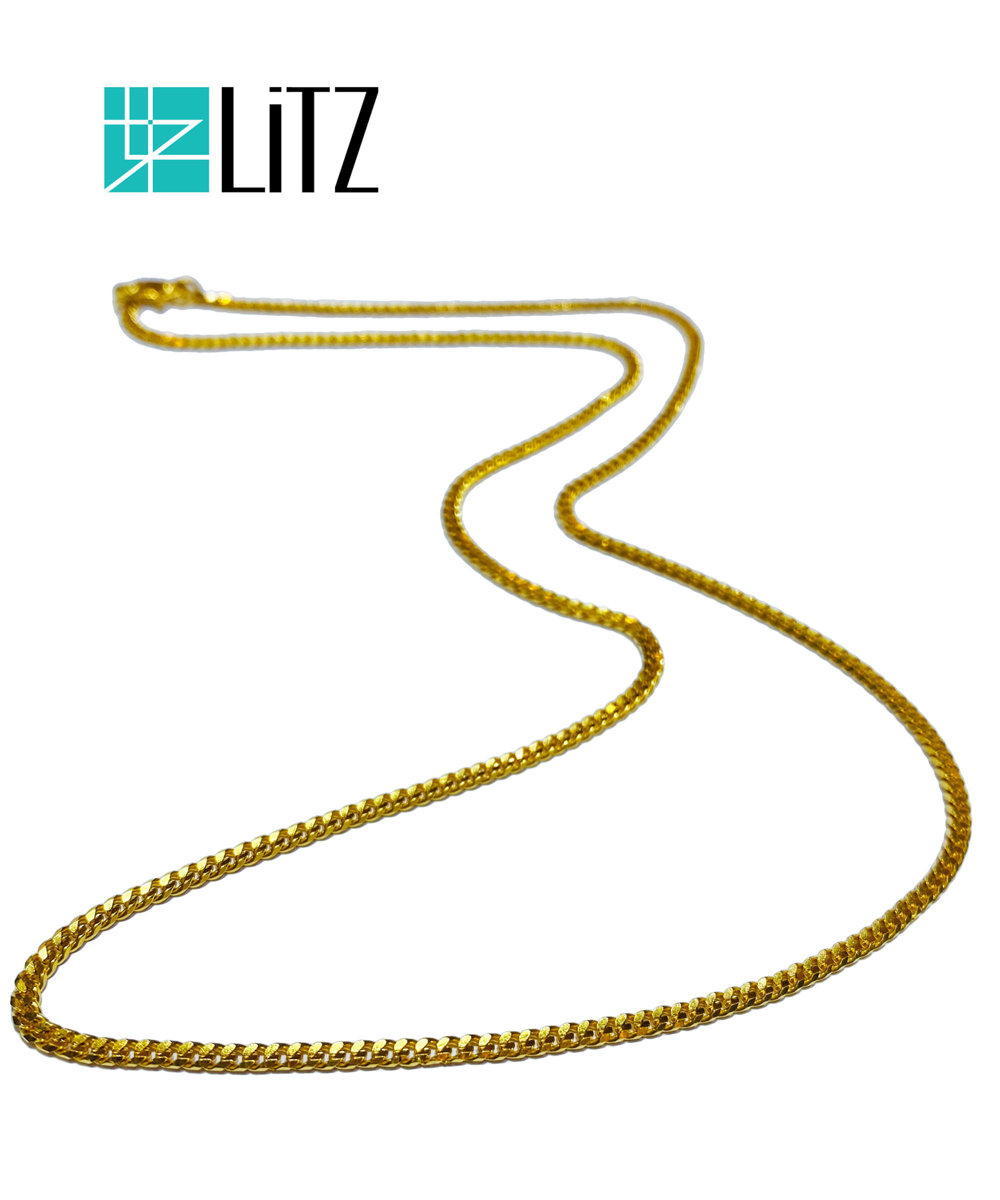 LITZ 916 (22K) Gold Necklace 单扣项链 